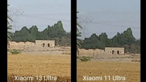 Xiaomi 13 Ultra VS Xiaomi 11 Ultra Zoom Comparison