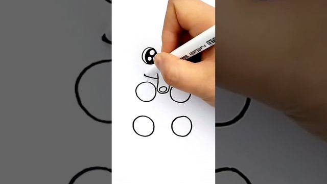 Как быстро нарисовать слоника #shorts смотреть онлайн