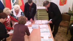 22-30 урна. Подсчет бюллетеней из ящика №4 (см. с 16 минуты до 21)
