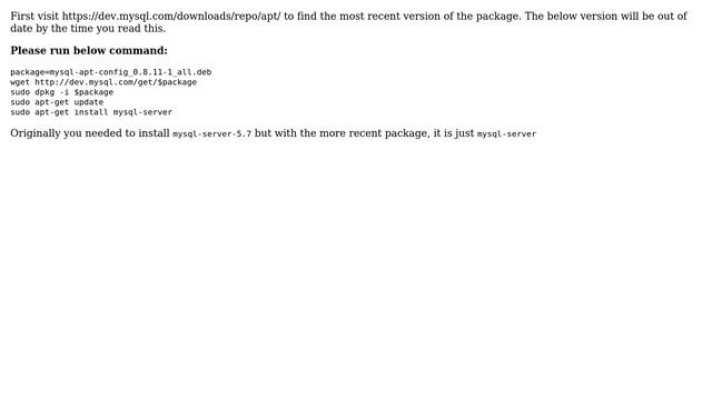 DevOps & SysAdmins: How can I install MySQL 5.7.9 to Ubuntu 14.04? (3 Solutions!!) смотреть онлайн