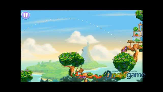 Angry Birds Stella, pierwsza wizyta w grze смотреть онлайн