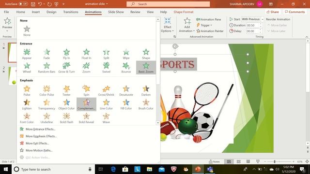 Slide transition and custom animation in PowerPoint presentation смотреть онлайн