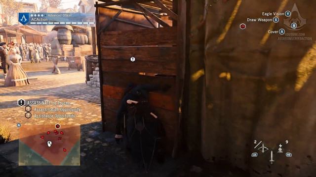 Assassin's Creed: Unity - Mission 2: Rise of the Assassin - Sequence 11 [100% Sync] смотреть онлайн