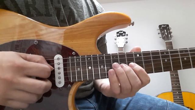 Rock Fusion Guitar Lick in F#m7 or Amaj7 (Guitar: Cort G260) смотреть онлайн