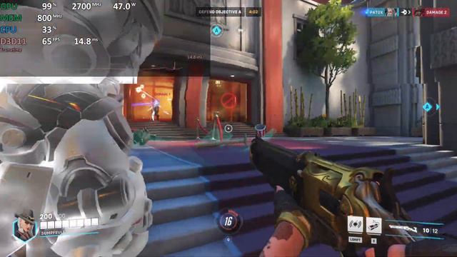 Overwatch 2 On Radeon 780M (Ryzen 7 8700G, Ryzen 7 8840HS, Ryzen 7 7840HS Ect) Gameplay Test