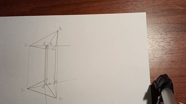 Метод вращения вокруг горизонтали. Натуральная величина треугольника смотреть онлайн