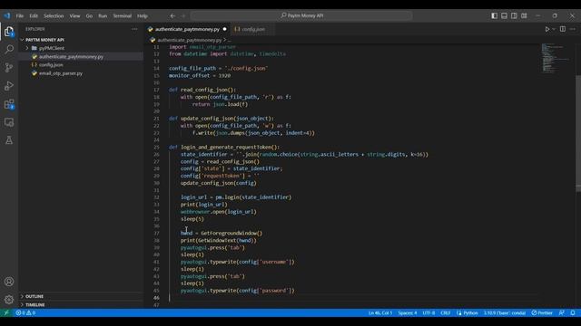 Paytmmoney Automated Authentication in Python for Trading Bot - Part 2 смотреть онлайн