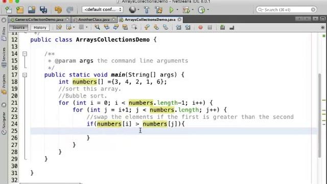 Java Arrays Class and Collections Class Demo смотреть онлайн