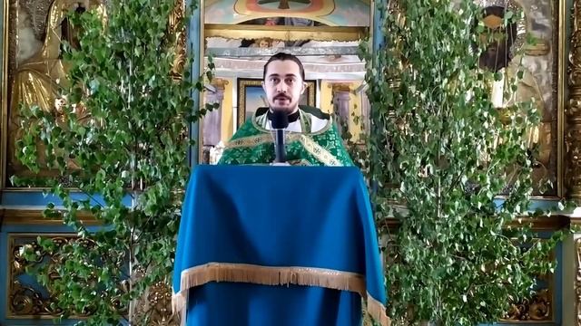 Проповедь в праздник Святой Троицы смотреть онлайн