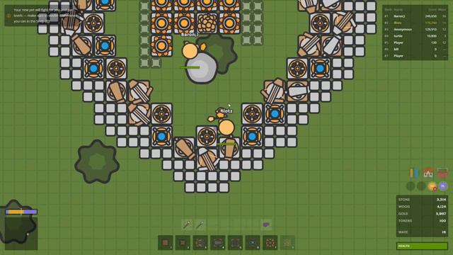 Zombs.io - Best Pet Ever! - New Bosses and Epic Base! - Zombs.io Gameplay - Top Player смотреть онлайн