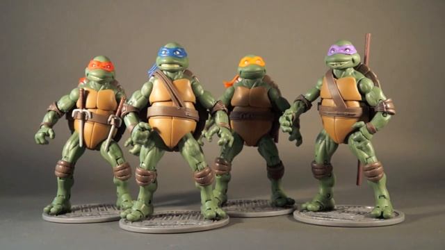 Teenage Mutant Ninja Turtles Classic Collection 1990 Movie Style Action Figure Review Classics TMNT смотреть онлайн