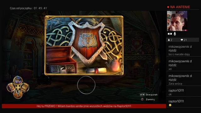 QUEEN'S QUEST 3 THE END OF DAWN 100% 162 PLATYNA live CZAT gameplay PS4 PRO raptor10111 смотреть онлайн