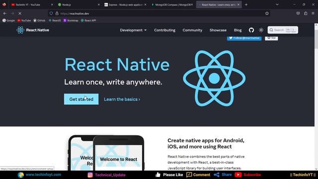 Environmental Setup React Native Ecommerce App Mern Stack Project | Mern App смотреть онлайн