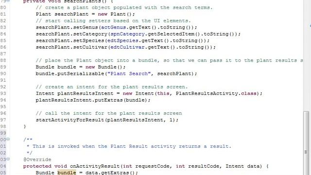 Mobile Programming Part 12: Contants, StartActivityForResult, Bundle, Serializable смотреть онлайн