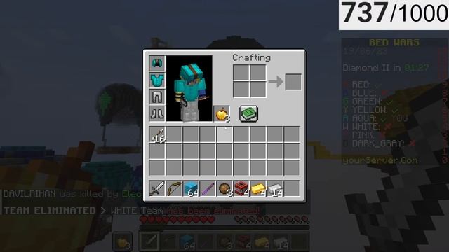 24/7 free public bed wars server Java & PE Editions | Minecraft Live смотреть онлайн