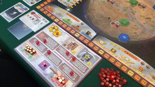 Terraforming Mars - Solo Playthrough #8/12 (Mining Guild) смотреть онлайн