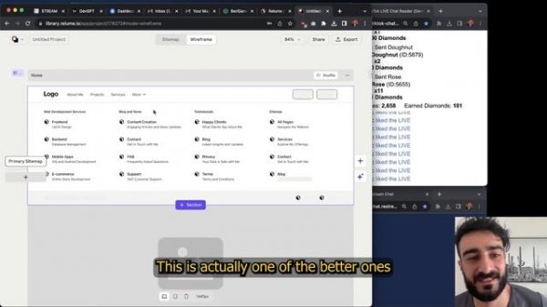 Prompt to website builder (relume.io)