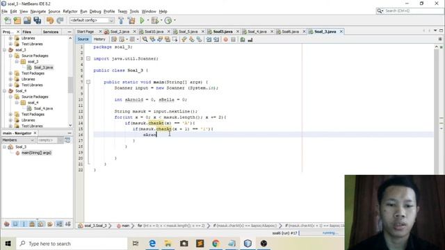 PROGRAM BAHASA JAVA - TENTANG UTS SOAL 3 смотреть онлайн
