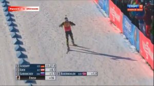 БИАТЛОН 24.01.2015 МУЖЧИНЫ ГОНКА ПРЕСЛЕДОВАНИЯ КУБОК МИРА 2014 15 IBU Biathlon World Cup M