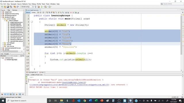 Java Basics - 17 - Arrays смотреть онлайн