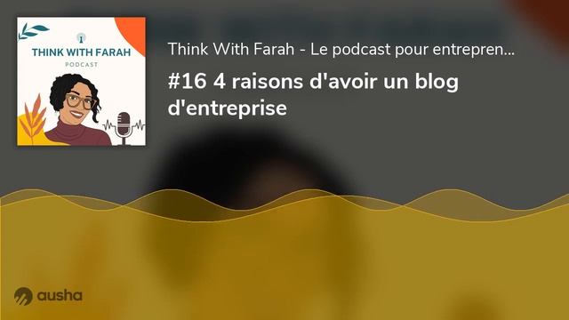 #16 4 raisons d'avoir un blog d'entreprise смотреть онлайн
