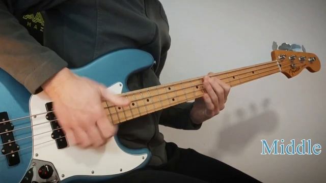 FENDER Player Jazz Bass Tidepool - Bass Demo смотреть онлайн