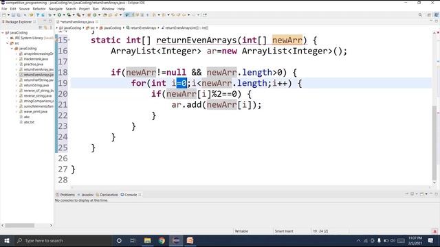 #15 Competitive Programming | Return Even Numbers From an Array смотреть онлайн
