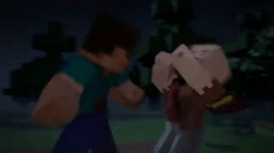 Моя_игра-клип_анимация_нотч_против_херобрина__майнкрафт_песня_на_русском__