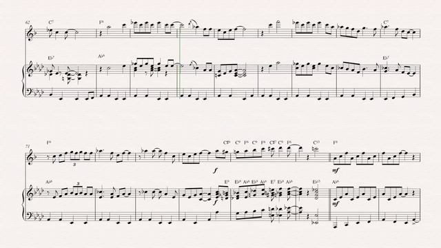 Alto Sax - In the Mood - Glenn Miller - Sheet Music, Chords, & Vocals смотреть онлайн