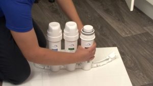 Замена картриджа в фильтре Гейзер Нептун