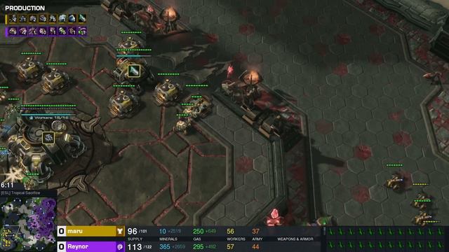 Starcraft 2 MARU Vs REYNOR SC2 Tournament Proleague 2022 Championship