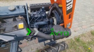 Японский небольшой трактор KUBOTA B7000 с фрезой в наличии в PROGRESS AVTO