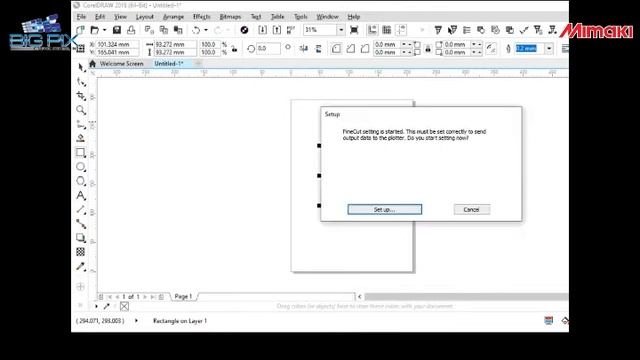FINECUT8 INSTALLATION ON COREL2018 смотреть онлайн