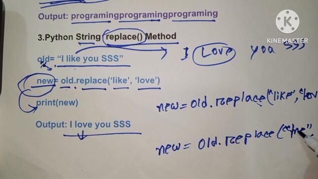 #(Part-3.3) - Python String replace() Method- Python - Learn Python with Phone - SSS Programming смотреть онлайн