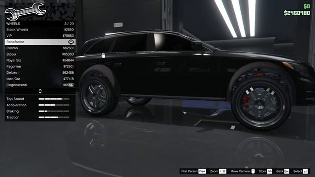 Benefactor Streiter Customizations (Mercedes-Benz E-Class) - GTA 5 Online смотреть онлайн