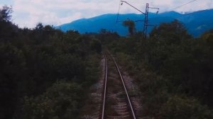 Абхазия из кабины тепловоза - 2