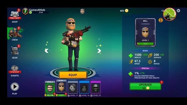 ZOMBIE BLAST CREW - Zone 3 (Missions 11 to 15 ) - Gameplay Android iOS(VIVID GAMES) смотреть онлайн