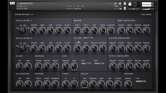 Syntaktion Basic - Free Kontakt Library смотреть онлайн