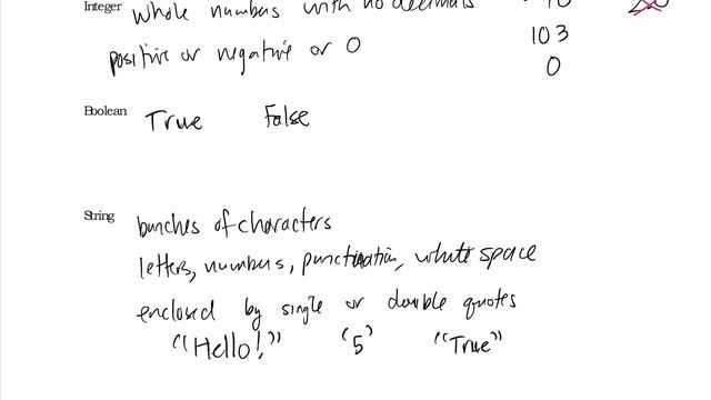 Python data types and variables смотреть онлайн
