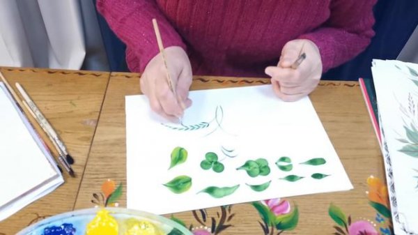 Художественная- свободно кистевая роспись