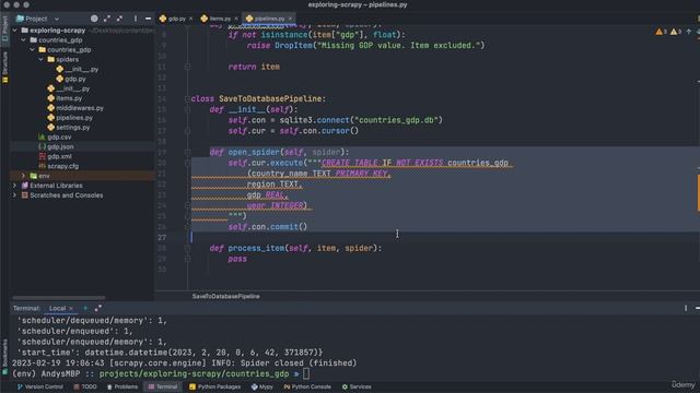 13. Saving To Databases смотреть онлайн