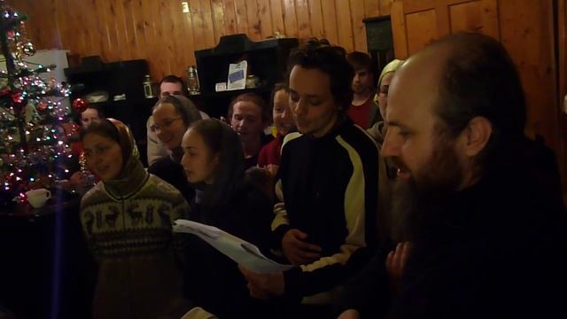 Рождественские колядки валаамских волонтёров смотреть онлайн
