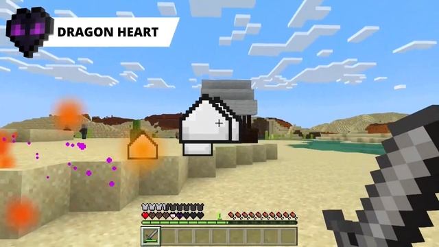 Custom Hearts - Minecraft Bedrock Map смотреть онлайн
