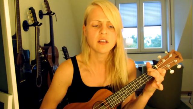 Lullaby - The Cure (a little blue ukulele cover with looove) смотреть онлайн