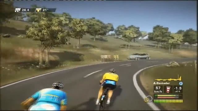 Tour De France 2013 Mont Ventoux Gameplay смотреть онлайн