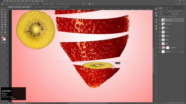 Realistic Strawberry Fruit Slice Manipulation in Photoshop 2023 || Splash Manipulation смотреть онлайн