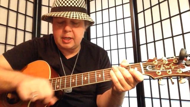 Katrina & The Waves - Walking On Sunshine - Guitar Lesson смотреть онлайн