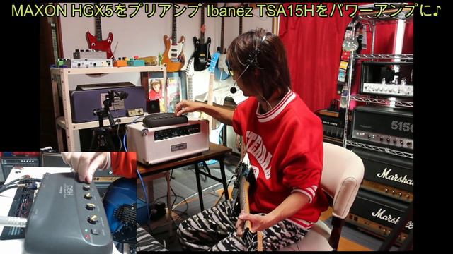 MAXON HGX5と Ibanez TSA15Hを合体！！♪[辺見さとしの3分間ギタートーキング♪]20221125 смотреть онлайн
