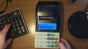 Меркурий 185ф регистрация и настройка кассы