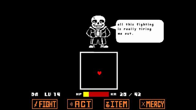 Full Sans Fight Undertale No Commentary (1080P 60FPS) смотреть онлайн